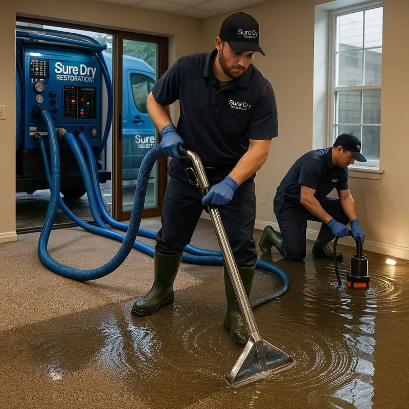 Water Extraction and Removal process in North Valley Stream, NY